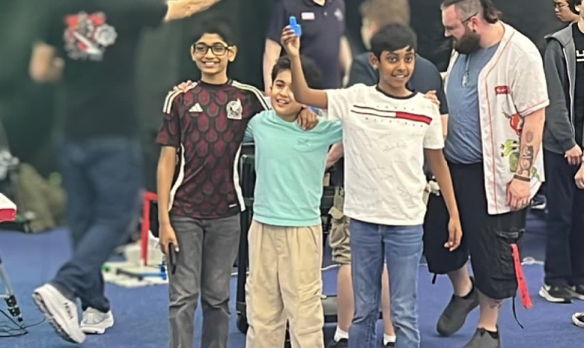 Team 81011D - Vex Ninja Received Sportsmanship Award