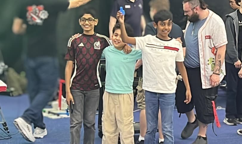 Team 81011D - Vex Ninja Received Sportsmanship Award