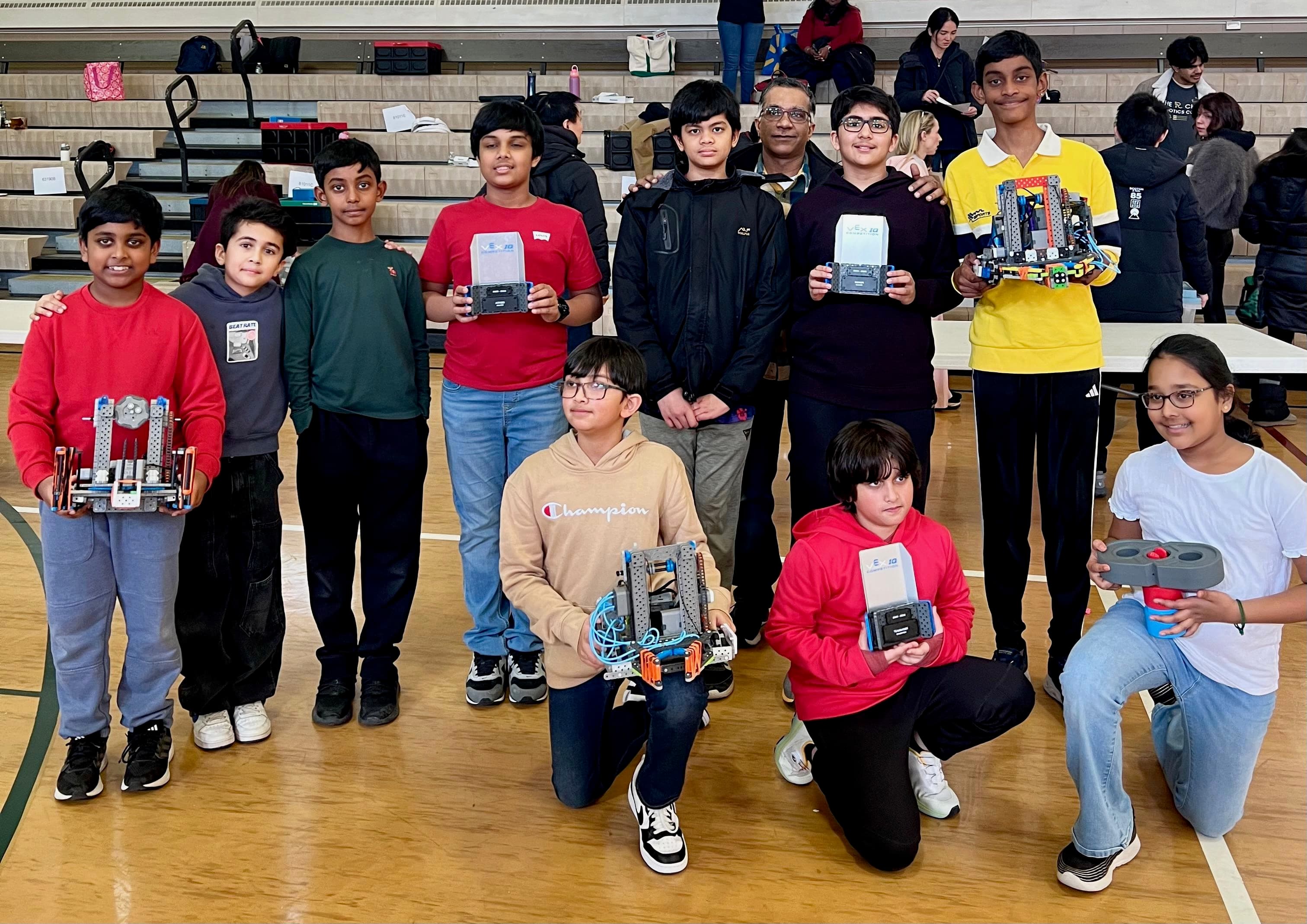 All Four RAAS Robotics Teams Qualified for NJ State Championship